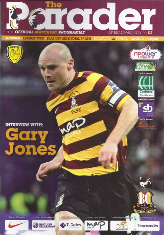 Bradford City FC v Burton Albion FC